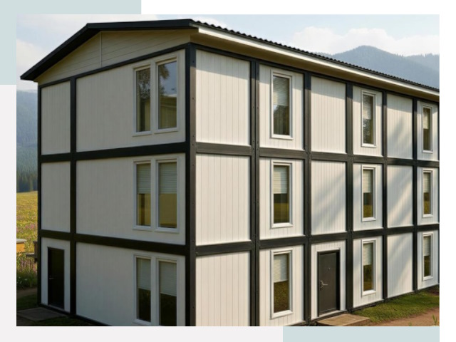 Модульные общежития в Камне-на-Оби