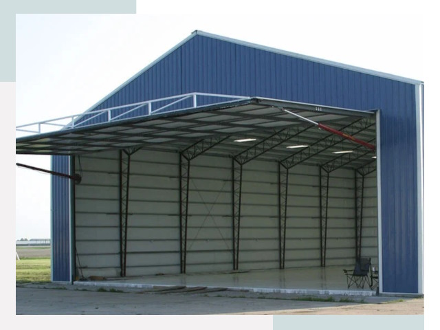 Прямо стенные ангары в Камне-на-Оби