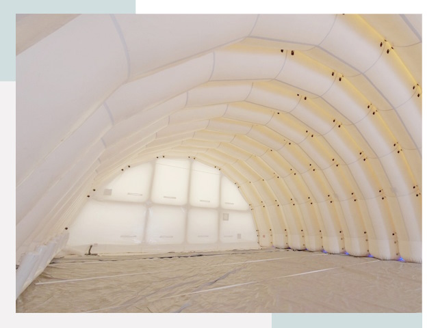 Пневмокаркасные ангары в Камне-на-Оби