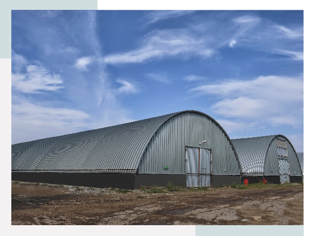 Сборные ангары в Камне-на-Оби