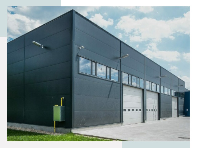 Модульные ангары в Камне-на-Оби