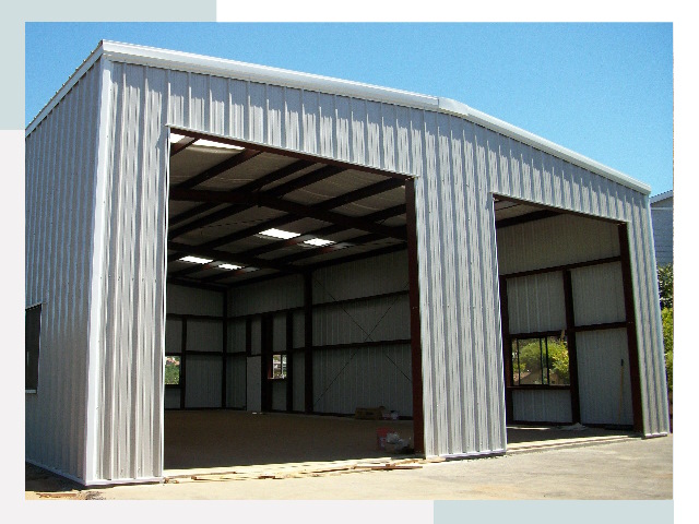 Легковозводимые ангары в Камне-на-Оби