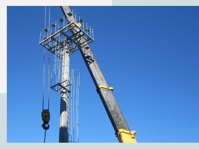 Монтаж осветительных мачт в Камень-на-Оби от 609 руб.