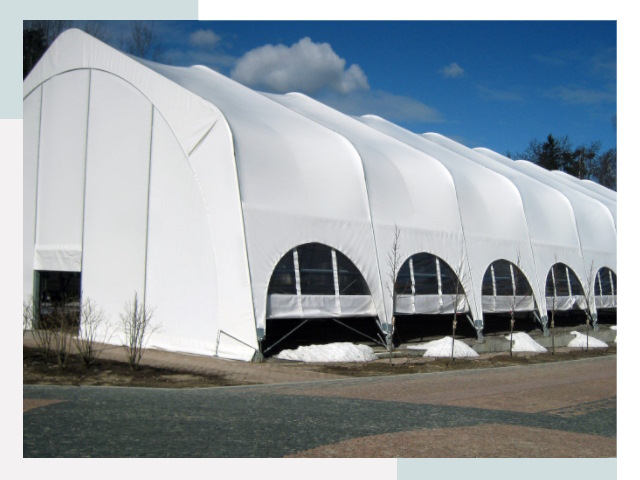 Каркасно-тентовые сооружения в Камне-на-Оби
