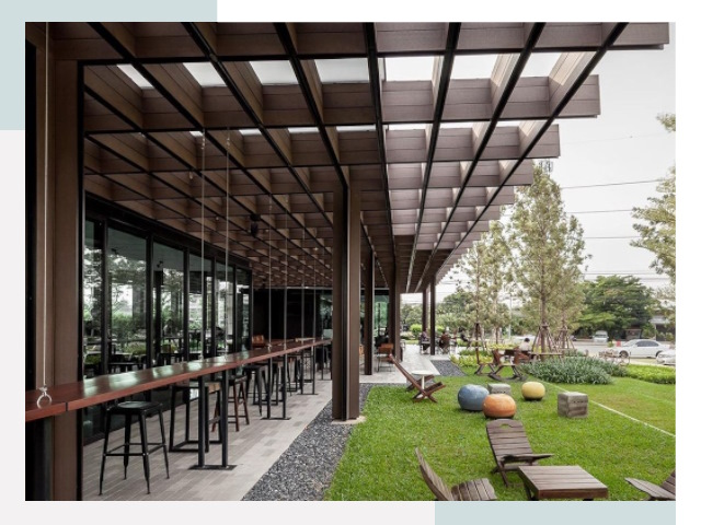 Летние веранды для кафе в Камне-на-Оби