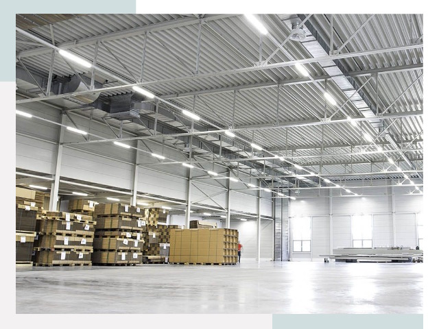 Освещение ангаров в Камне-на-Оби