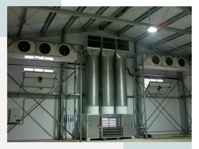 Инженерные системы для ангаров в Камне-на-Оби