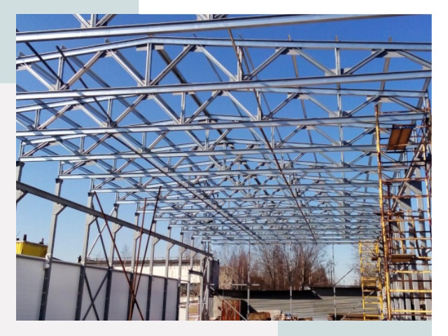 Металлокаркасы для складов в Камне-на-Оби